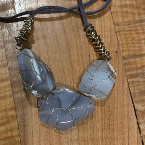Agate necklace